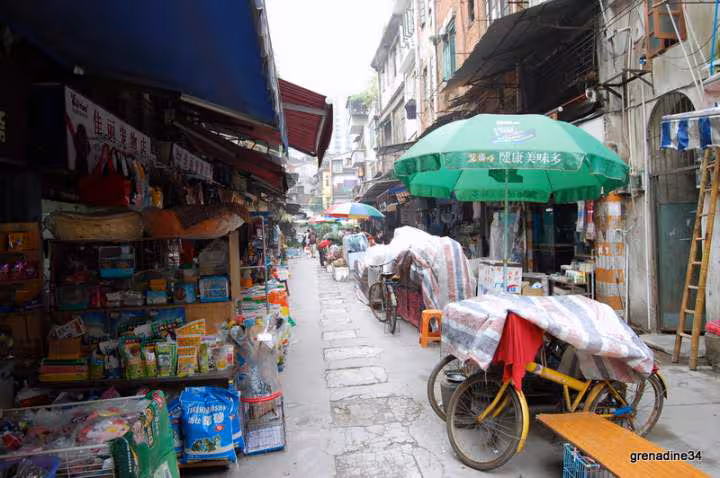 Marche de qingping a canton