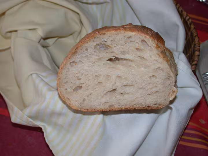 Mie du pain au levain