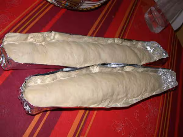 Pain ald avant cuisson
