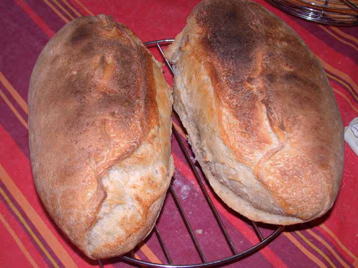 Pain au levain naturel de serise