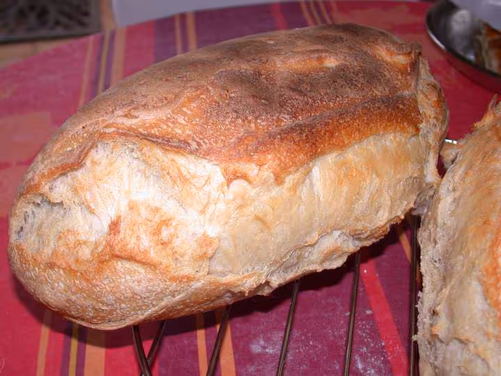 Pain au levain naturel de serise