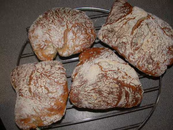 Pain sans petrissage de wilbo