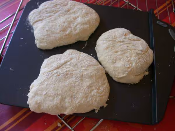 Pain sans petrissage de wilbo
