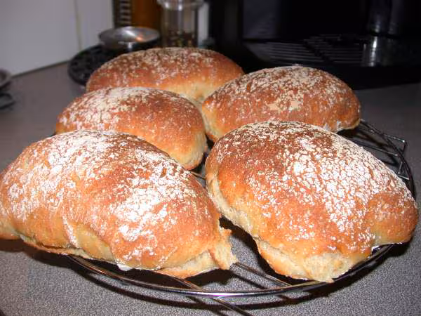 Pain sans petrissage pousse lente