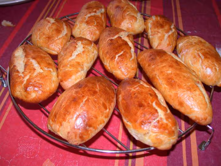 Pains au lait sans petrissage
