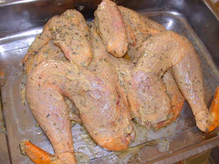 Poulet en crapaudine a ma facon