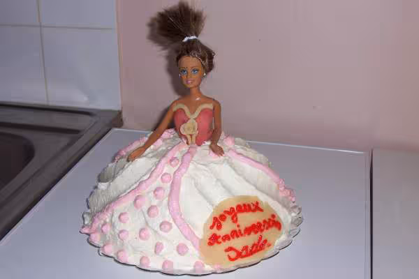Gateau barbie