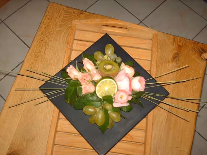 Deco de table fruits