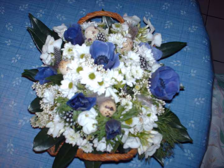 Milieu de table deco printemps