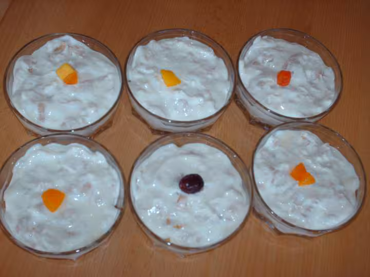 Mousse de litchies b