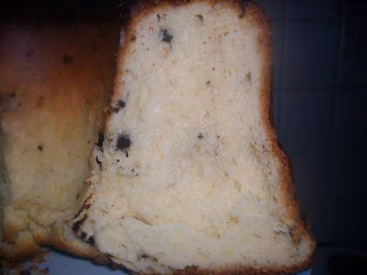 Brioche polonaise au pepites de chocolat