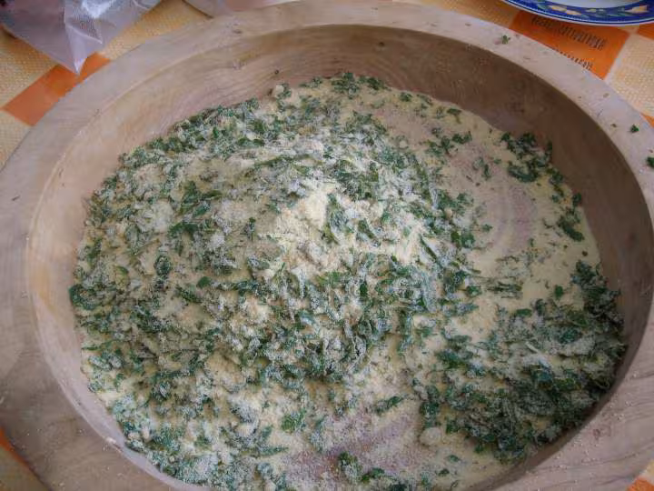 Galette a la menthe