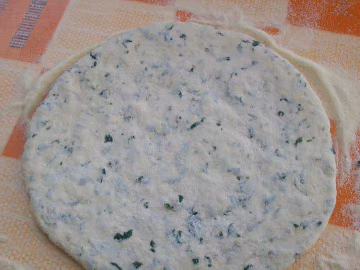 Galette a la menthe