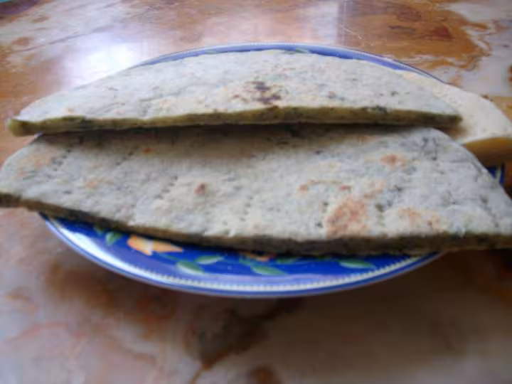 Galette a la menthe
