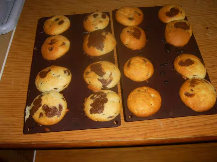 Muffins marbres