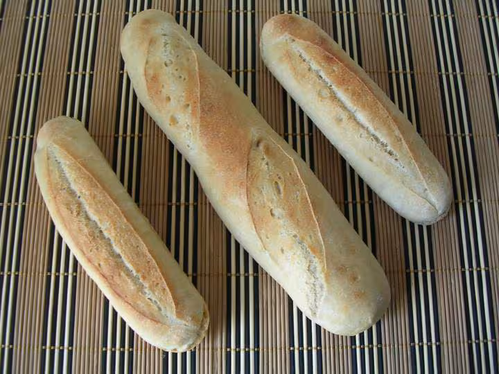 Baguettes en map