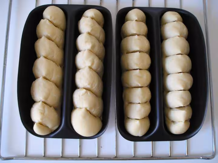 Baguettes viennoises avant cuisson