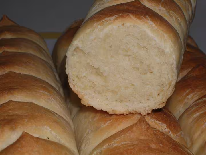 Baguettes viennoises cuites