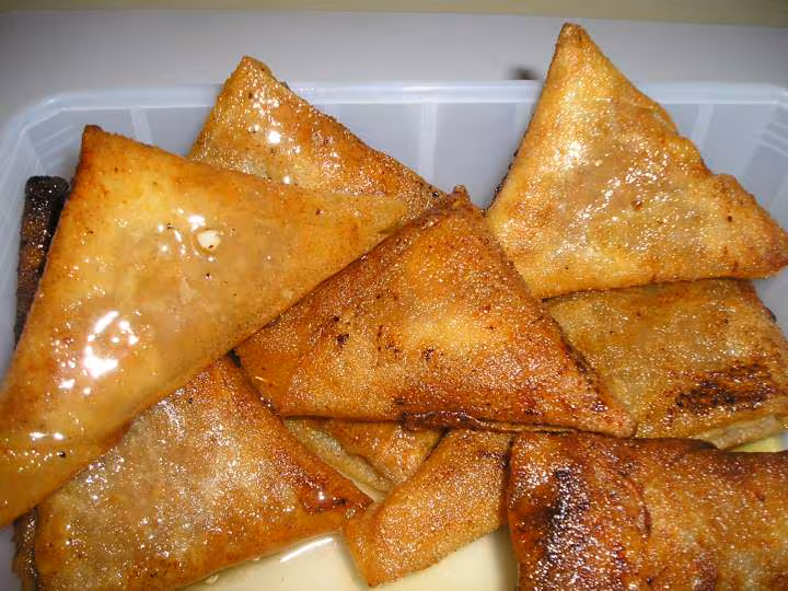 Briouates aux cacahuetes