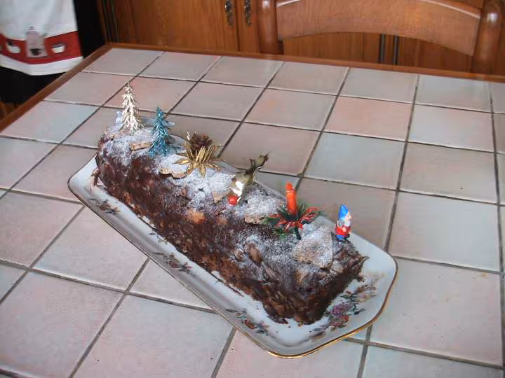 Buche au chocolat