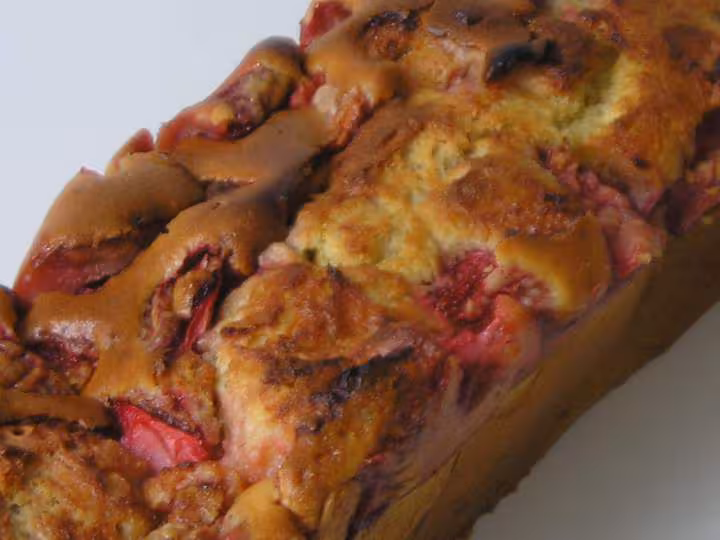 Cake aux fraises