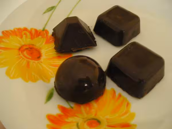 Chocolat pralinoise confiture de lait caramel finis