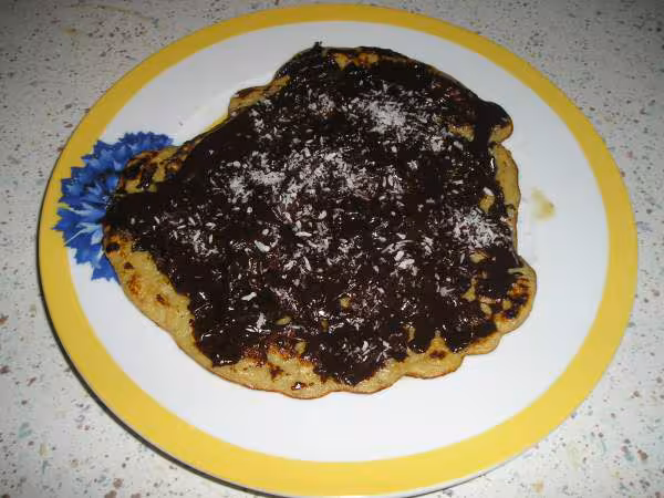 Crepe de banane choco coco