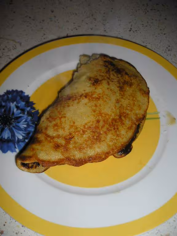 Crepe de banane choco coco