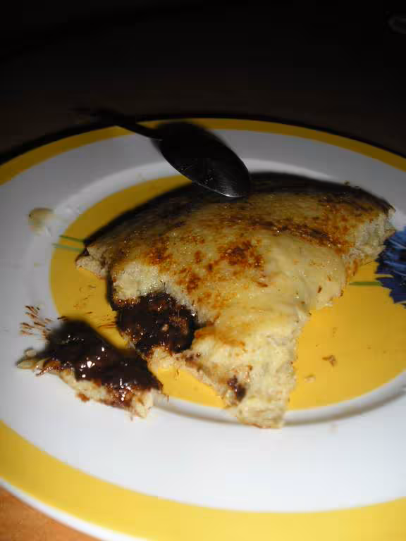 Crepe de banane choco coco