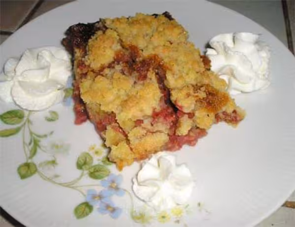 Crumble fruits rouges