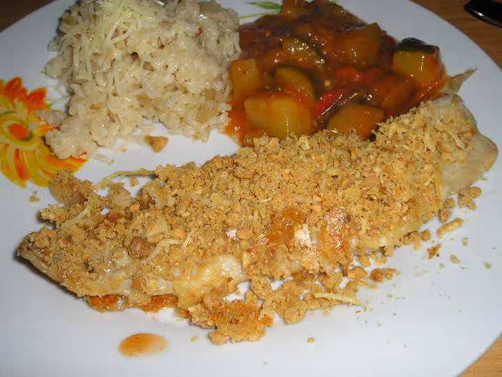 Dos de cabillaud en croute