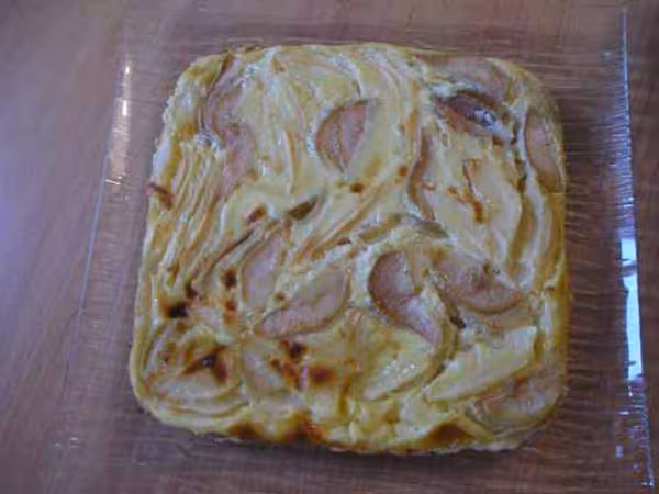 Flan poires