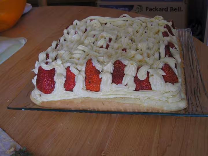 Fraisier 2e couche
