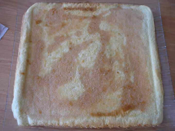 Fraisier biscuit sirop
