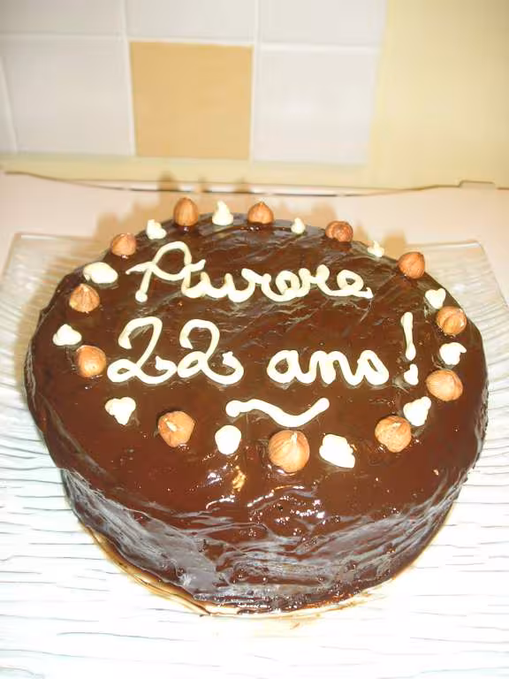 Gateau nutella 22ans