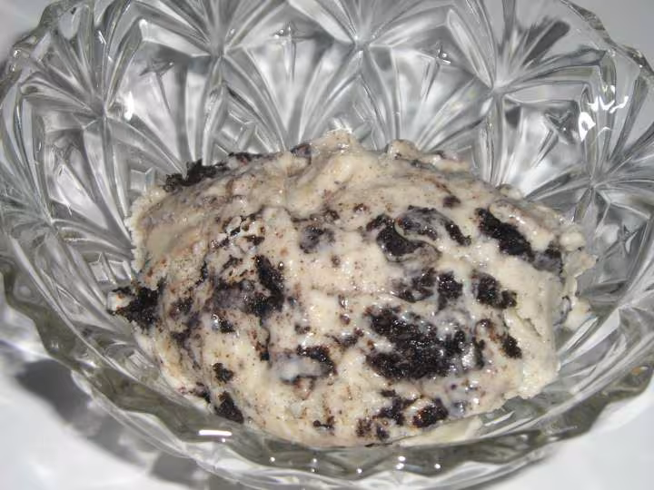 Glace aux oreos