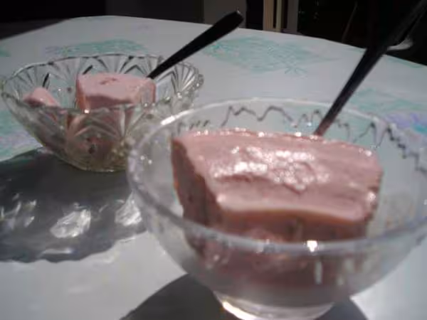 Glace fraise
