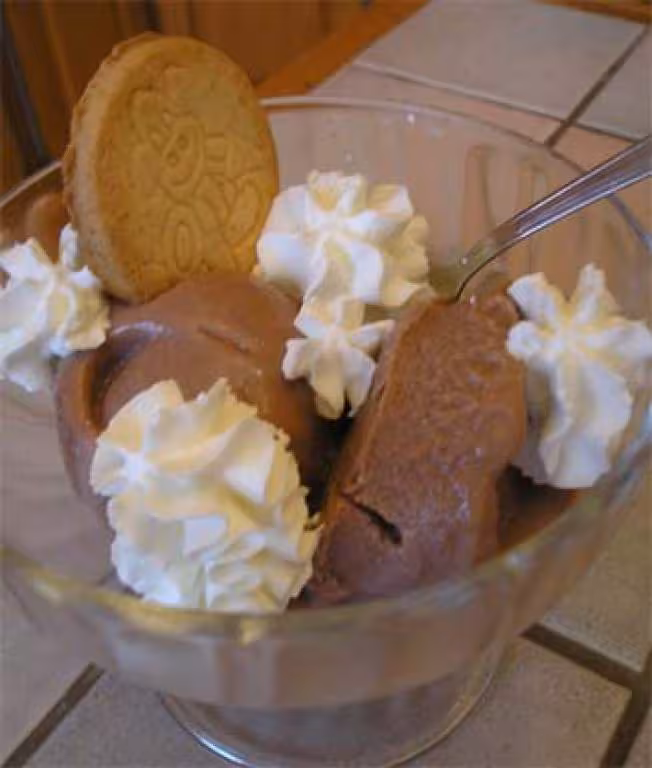Glace nutella