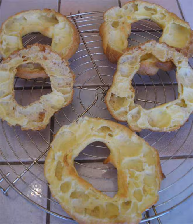 Interieur pate a choux