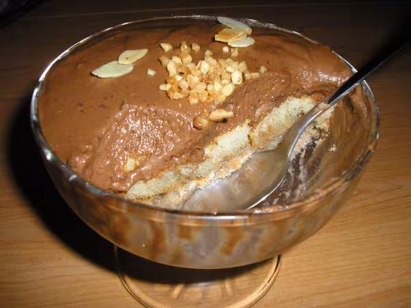 Mousse banane chocolat