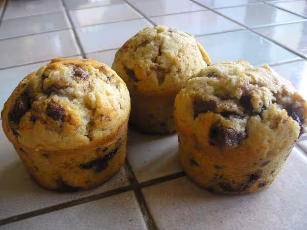 Muffins aux 3 choco