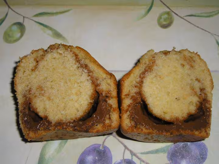 Muffins confiture de lait chocolat lait