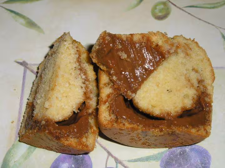Muffins confiture de lait chocolat lait