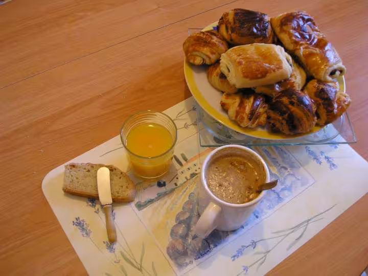 Petit dej vienoiseries