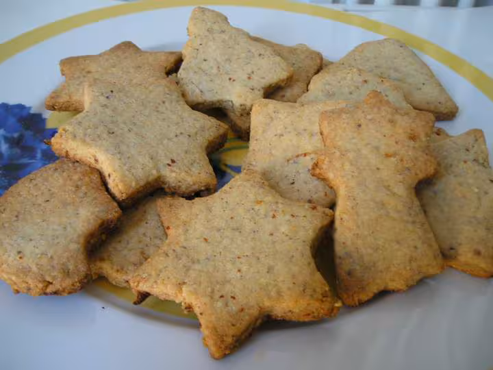 Sables orange amandes