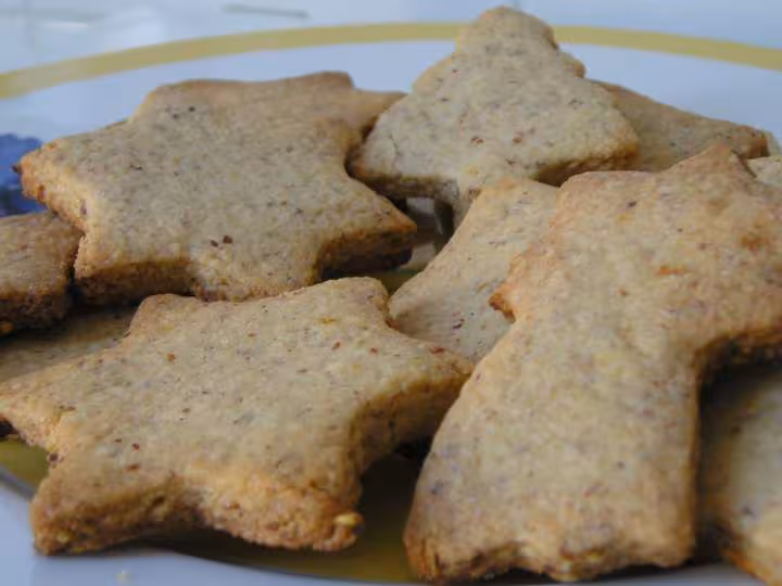 Sables orange amandes
