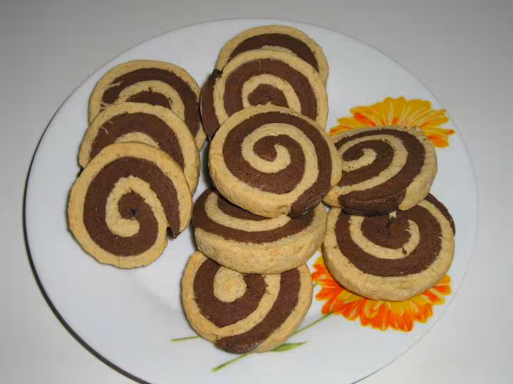 Sables vanille chocolat