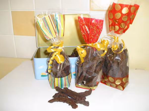 Sachets orangettes pour noel