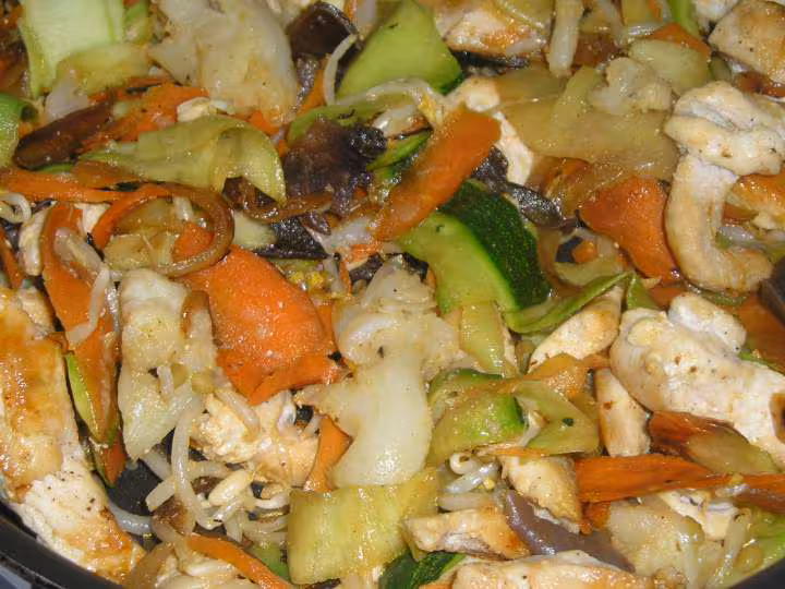 Shop suey au poulet