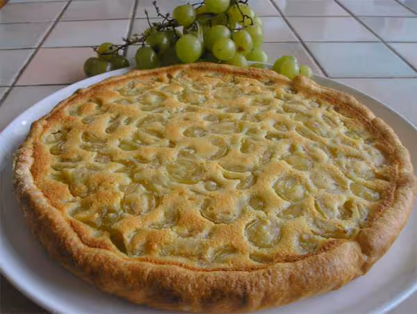 Tarte raisins amande